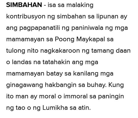 di maayos na lipunan|Ano ang kontribusyon nito sa lipunan (paaralan, simbahan, .
